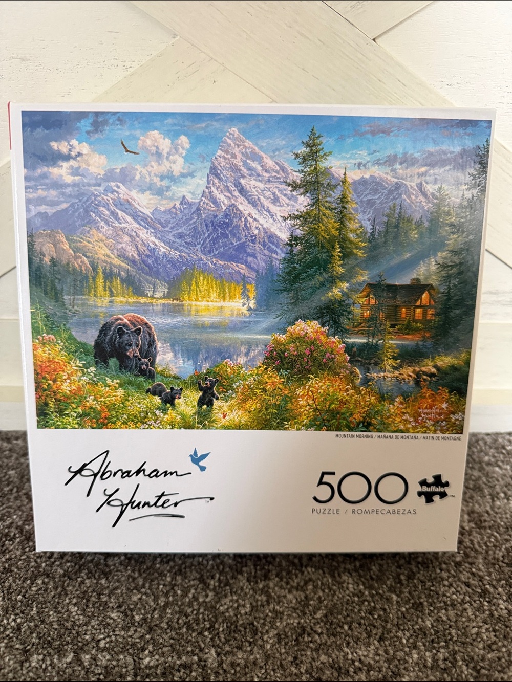 Abraham Hunter 500-Piece Puzzle - Mountain Morning
